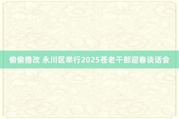 偷偷撸改 永川区举行2025苍老干部迎春谈话会