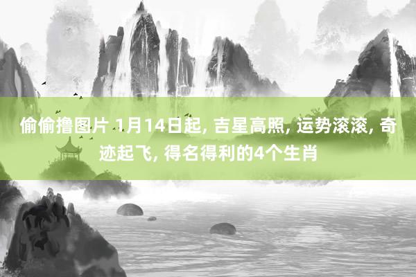 偷偷撸图片 1月14日起, 吉星高照, 运势滚滚, 奇迹起飞, 得名得利的4个生肖