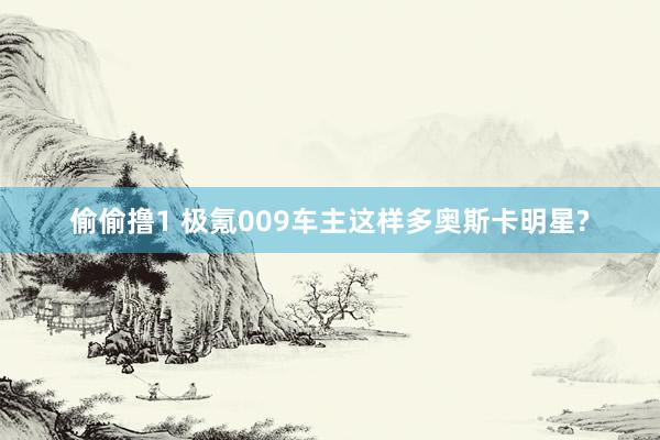 偷偷撸1 极氪009车主这样多奥斯卡明星?
