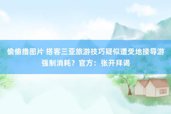 偷偷撸图片 搭客三亚旅游技巧疑似遭受地接导游强制消耗？官方：张开拜谒