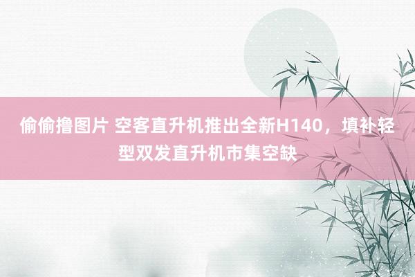 偷偷撸图片 空客直升机推出全新H140，填补轻型双发直升机市集空缺