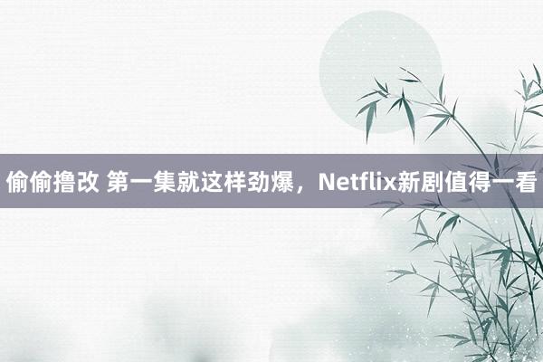 偷偷撸改 第一集就这样劲爆，Netflix新剧值得一看