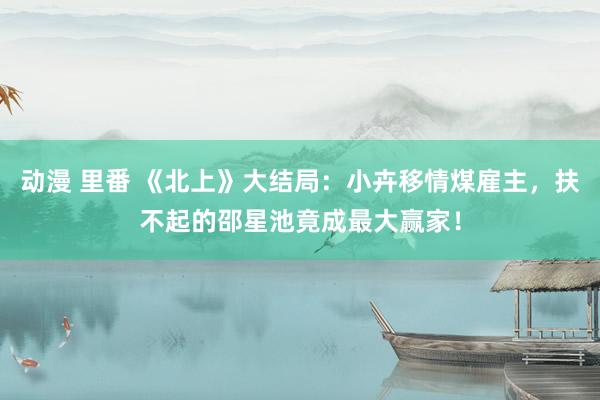 动漫 里番 《北上》大结局：小卉移情煤雇主，扶不起的邵星池竟成最大赢家！