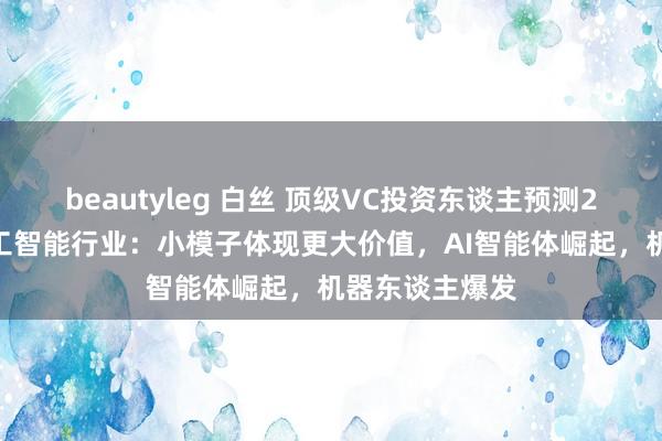 beautyleg 白丝 顶级VC投资东谈主预测2025年东谈主工智能行业：小模子体现更大价值，AI智能体崛起，机器东谈主爆发